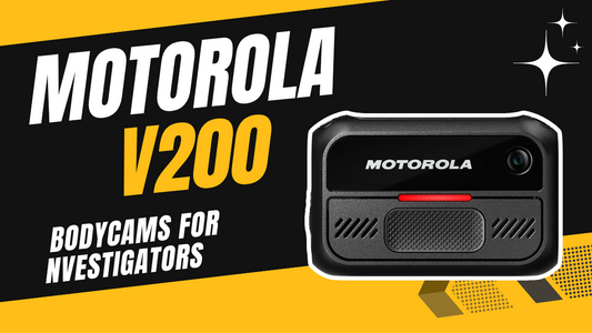 Motorola V200 Bodycam for private investigators and security professionals, enhancing safety and compliance with Florida laws.